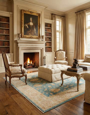 5' 7 x 7' 9 Ziegler Wool Rug