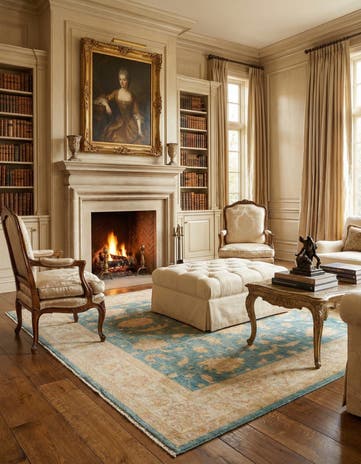 5' 7 x 7' 9 Ziegler Wool Rug