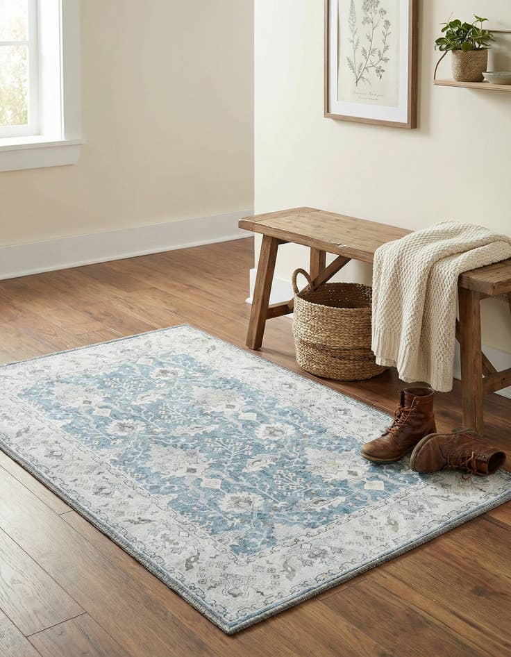 Detail image of 2' x 3' 1 Washable Timeless Rug