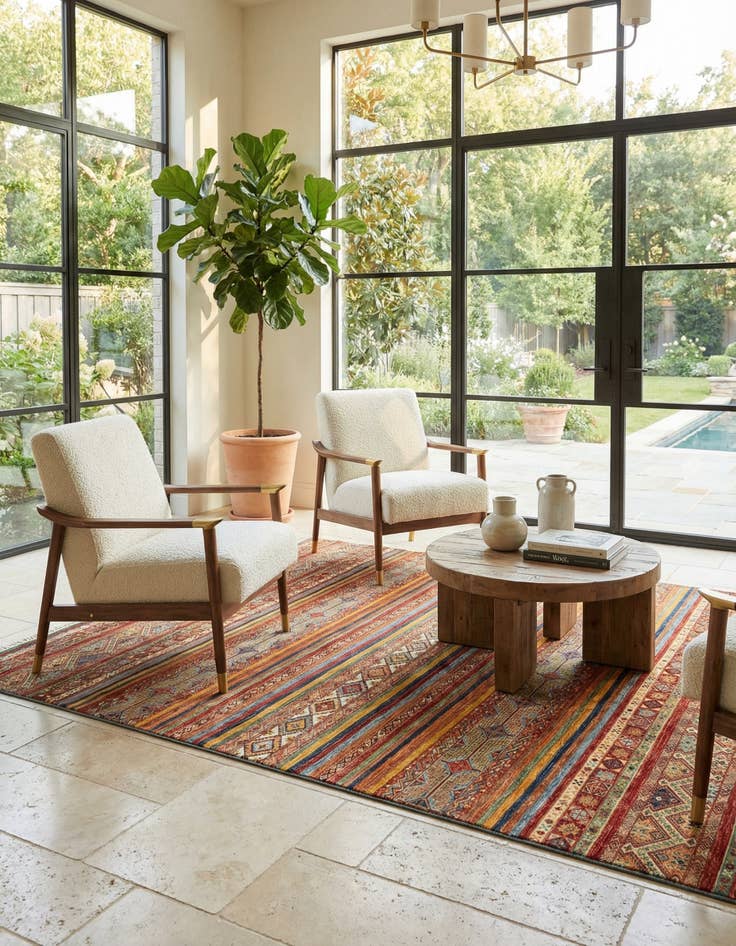 Detail image of 6' 10 x 9' 9 Ariana Rug