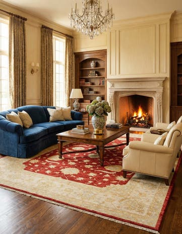 8' 5 x 11' 6 Kaizar Wool Rug