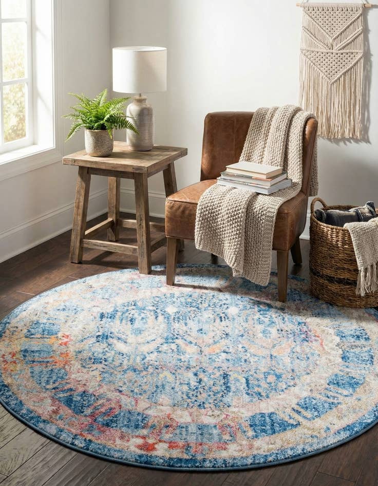 Detail image of 3' 3 x 3' 3 Brooklyn Round Rug
