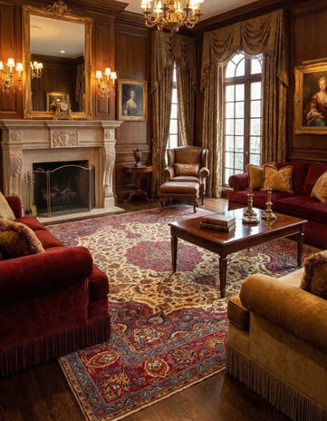 9' 7 x 12' 5 Tabriz Wool Rug