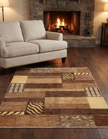 4' 11 x 6' 6 Juma Wool Rug
