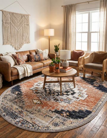 8' x 10' Tucson Oval Rug