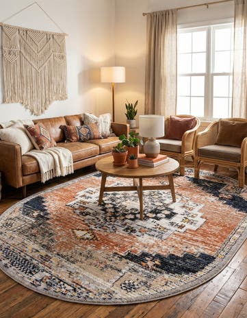 8' x 10' Tucson Oval Rug