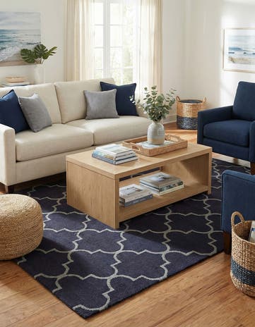 5' x 8' Luna Wool Rug