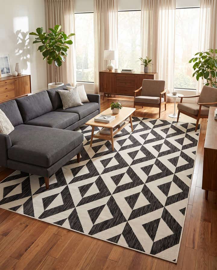 7' x 10' Easy-Clean Jill Zarin Napa Indoor / Outdoor Rug