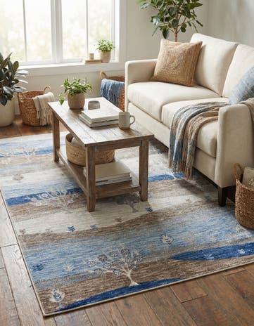 4' 1 x 6' 1 Gabbeh Rug