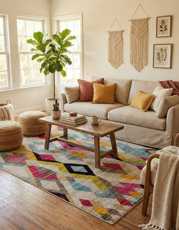 Washable Santa Fe Rug