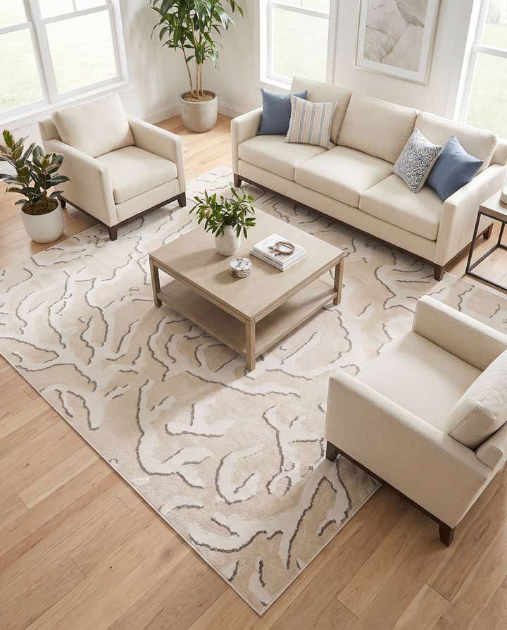 10' x 10' Easy-Clean Sabrina Soto Indoor / Outdoor Square Rug
