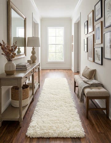 2' 7 x 10' Infinity Shag Runner Rug
