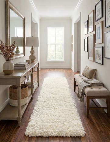 2' 7 x 10' Infinity Shag Runner Rug