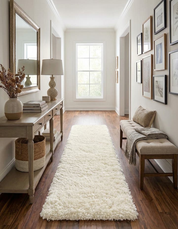 2' 7 x 10' Infinity Shag Runner Rug