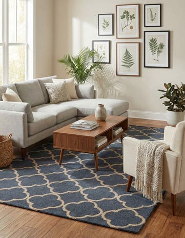 5' 1 x 8' Luna Wool Rug
