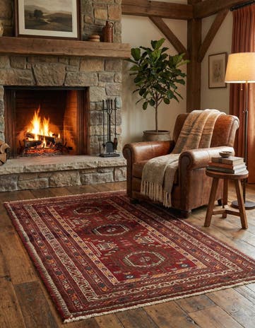 3' 1 x 4' 11 Hamedan Rug