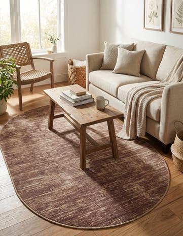 3' 6 x 5' 6 Asha Oval Rug