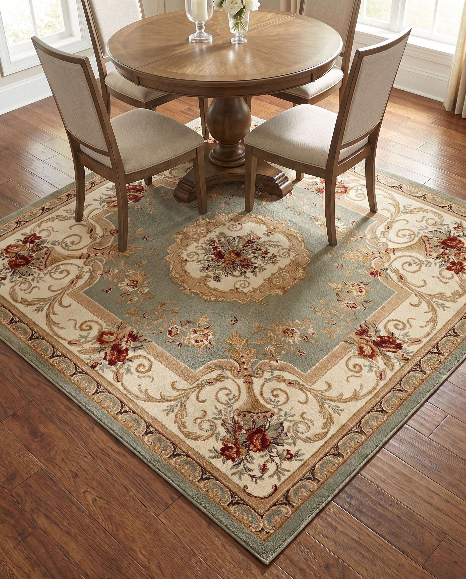 7' 10 x 7' 10 Chateau Square Rug