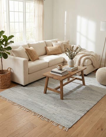 8' x 11' Chindi Cotton Rug
