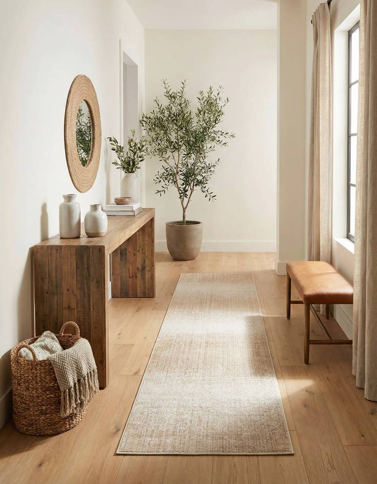 Detail image of  3' x 13' Gemstone Runner Rug