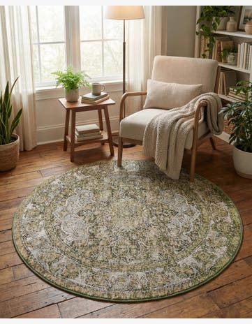 4' x 4' Isabella Round Rug