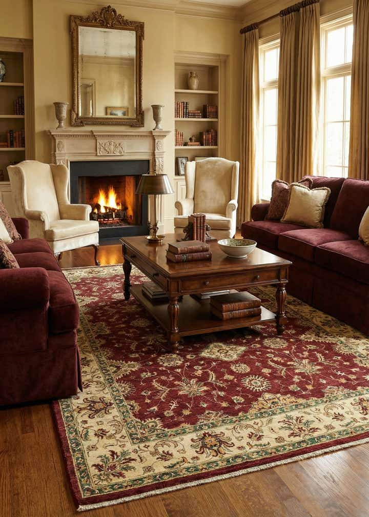 6' 10 x 10' 2 Hand Knotted Peshawar Ziegler Rug