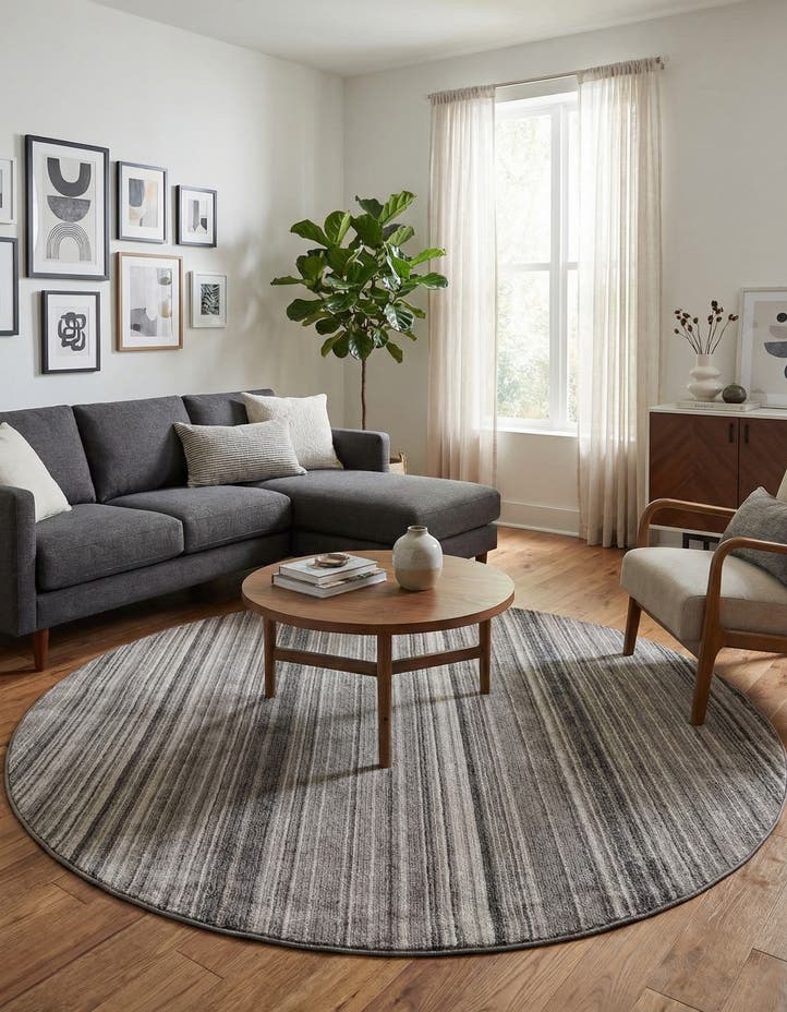 7' 3 x 7' 3 Gemstone Round Rug