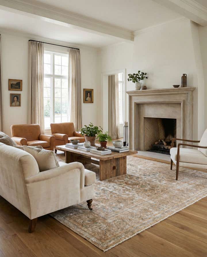 9' 7 x 12' 2 Hand Knotted Ultra Vintage Persian Wool Rug