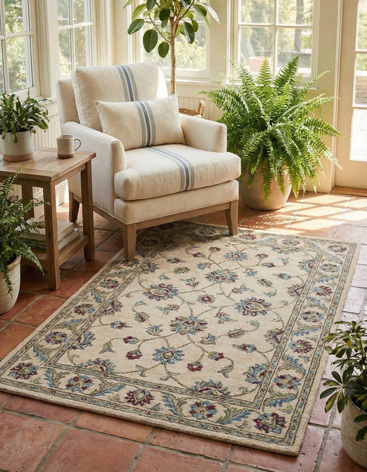 Detail image of 4' x 6' Agra Rug