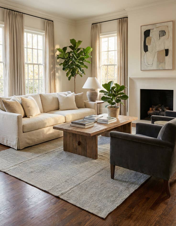 Detail image of 8' 4 x 11' 4  Hand Knotted Darya Wool Rug