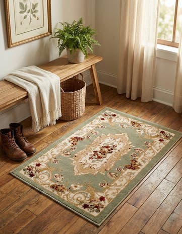 Green Chateau Rug