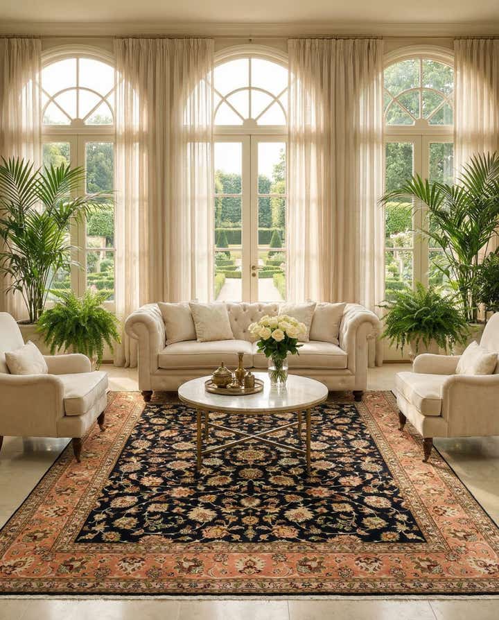 6' 9 x 8' 6 Tabriz Rug