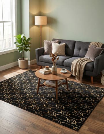 5' 3 x 7' Vogue Geo Rug