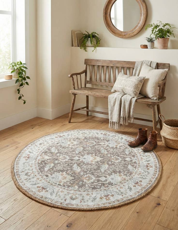 Detail image of 2' x 2' Timeless Round Rug