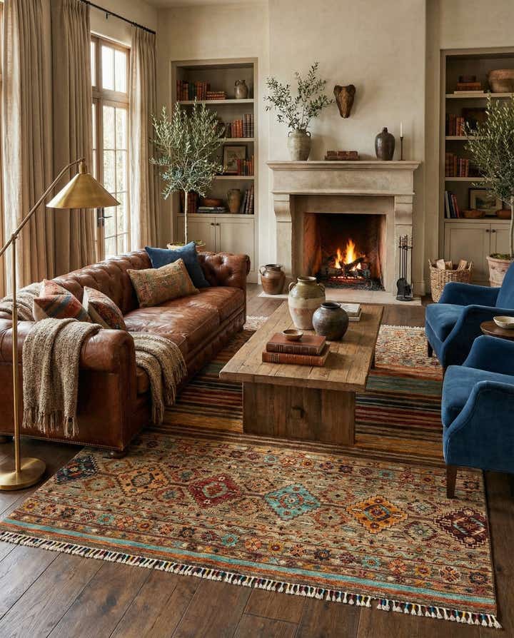 5' 7 x 7' 9 Ariana Ziegler Wool Rug