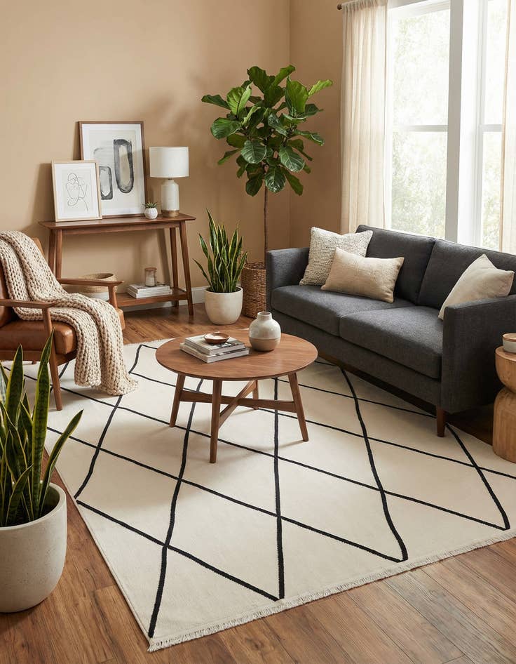 Detail image of 5' 3 x 8' Milano Rug