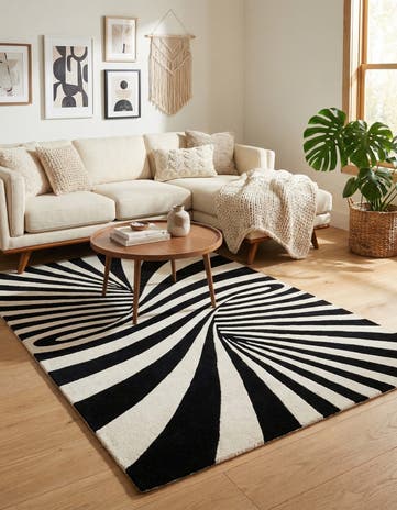 5' 1 x 8' Vortex Wool Rug
