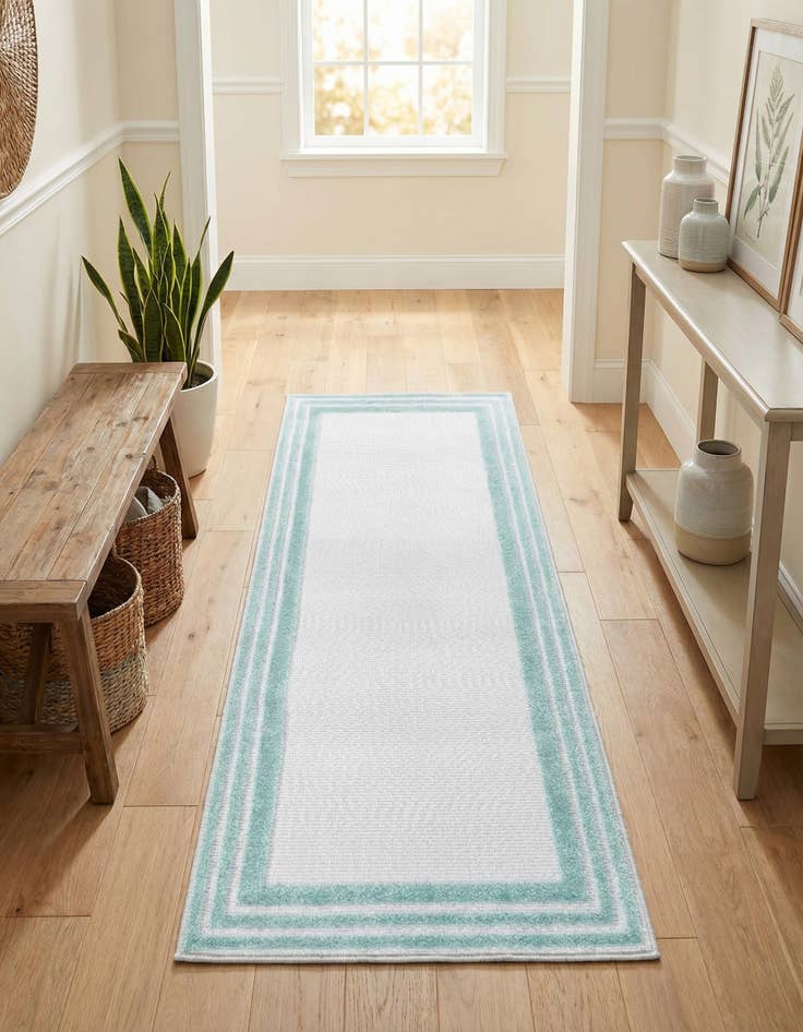 Detail image of 2' x 6'  Washable Aruba Indoor / Outdoor Runner Rug