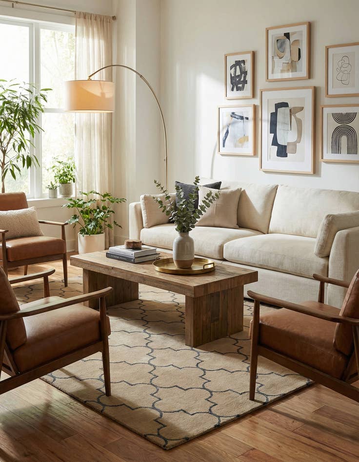 Detail image of  8' x 10' Luna Wool Rug