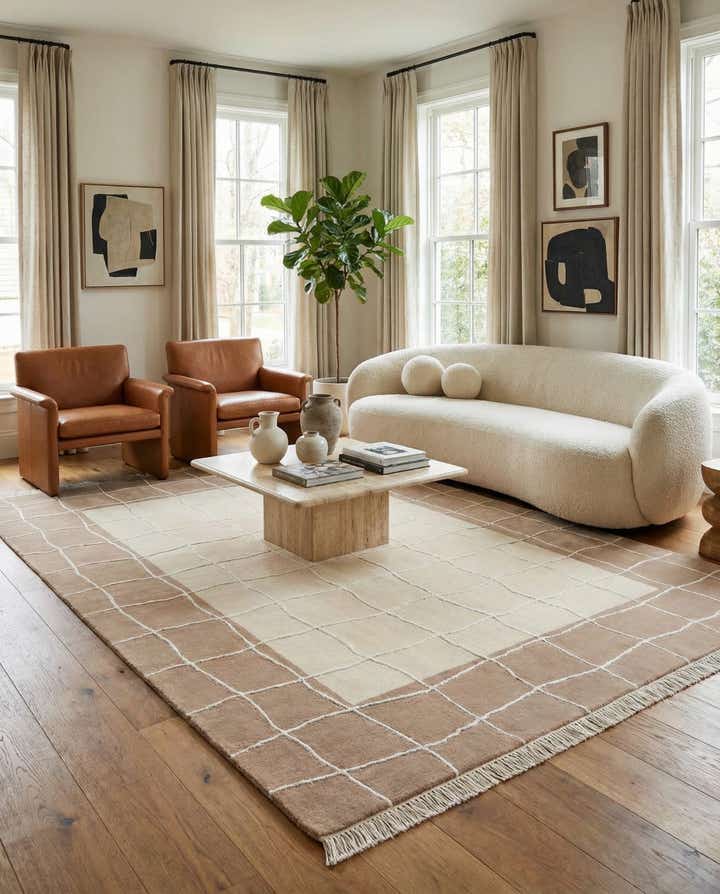 5' 5 x 7' 10 Hand Knotted Darya Rug