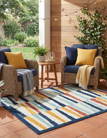 4' x 6' Easy-Clean Belize Indoor / Outdoor Rug