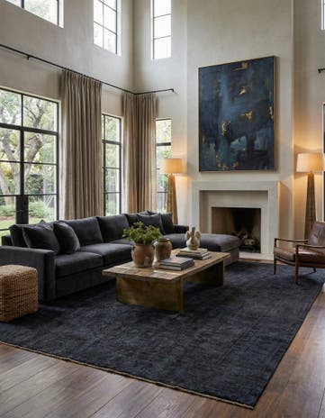 9' 3 x 12' 7 Hand Knotted Ultra Vintage Persian Wool Rug