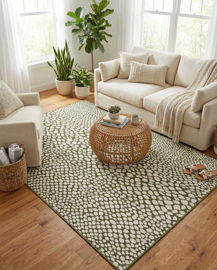 Detail image of 7' x 10' Easy-Clean Jill Zarin Cape Town Indoor / Outdoor Rug