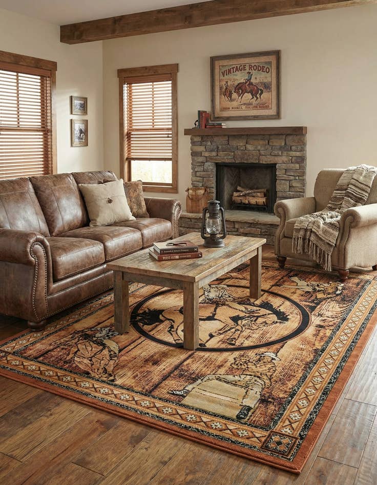 Detail image of  7' x 10' Pioneer Rug