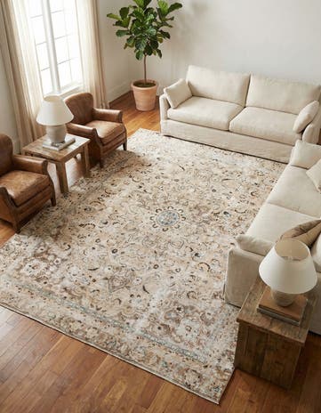 8' 8 x 11' 9 Hand Knotted Ultra Vintage Persian Wool Rug