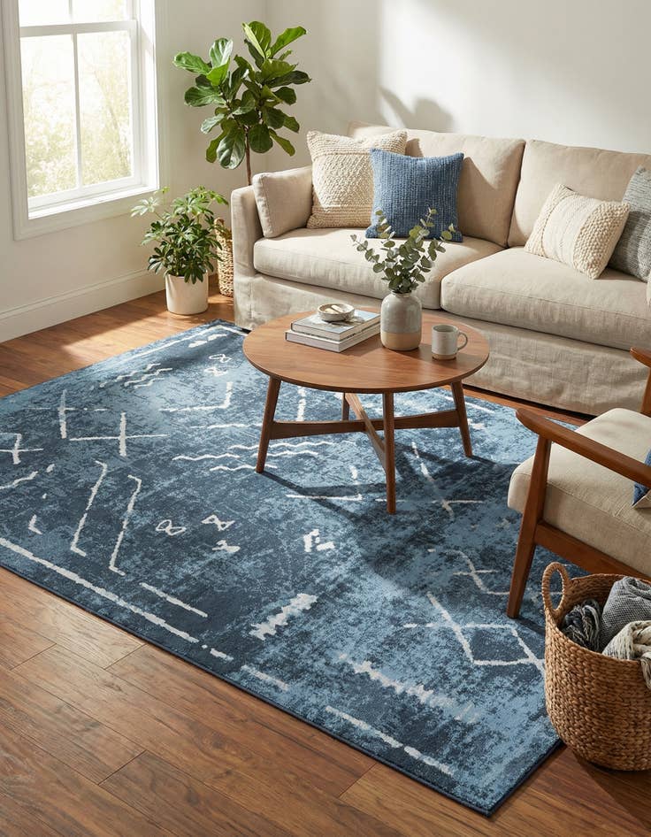 Detail image of 9' x 12' Kamala Washable Rug