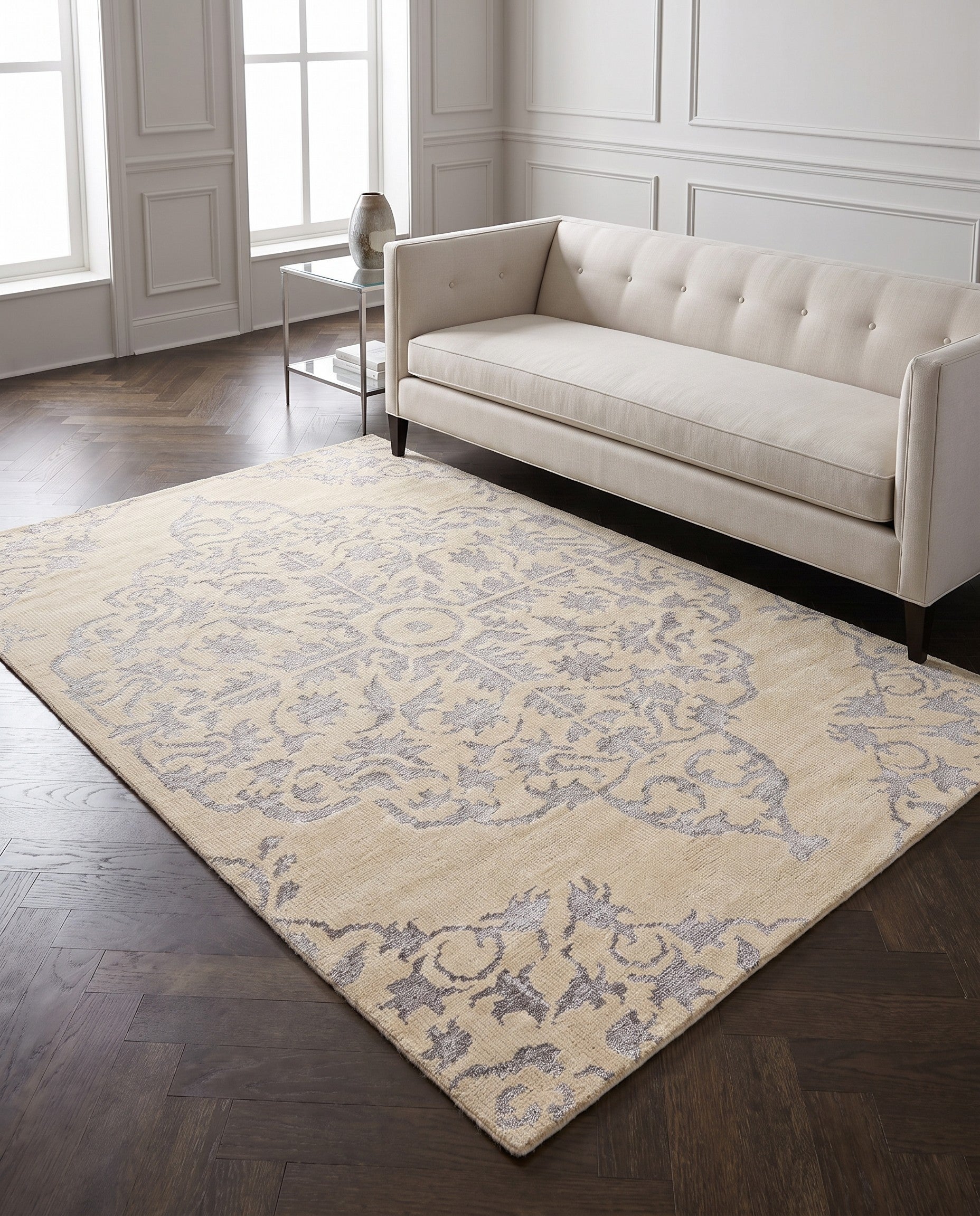 4' 10 x 7' 10 Hand Knotted Darya Rug