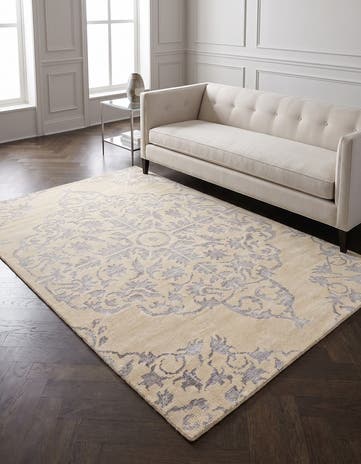 4' 10 x 7' 10 Hand Knotted Darya Rug