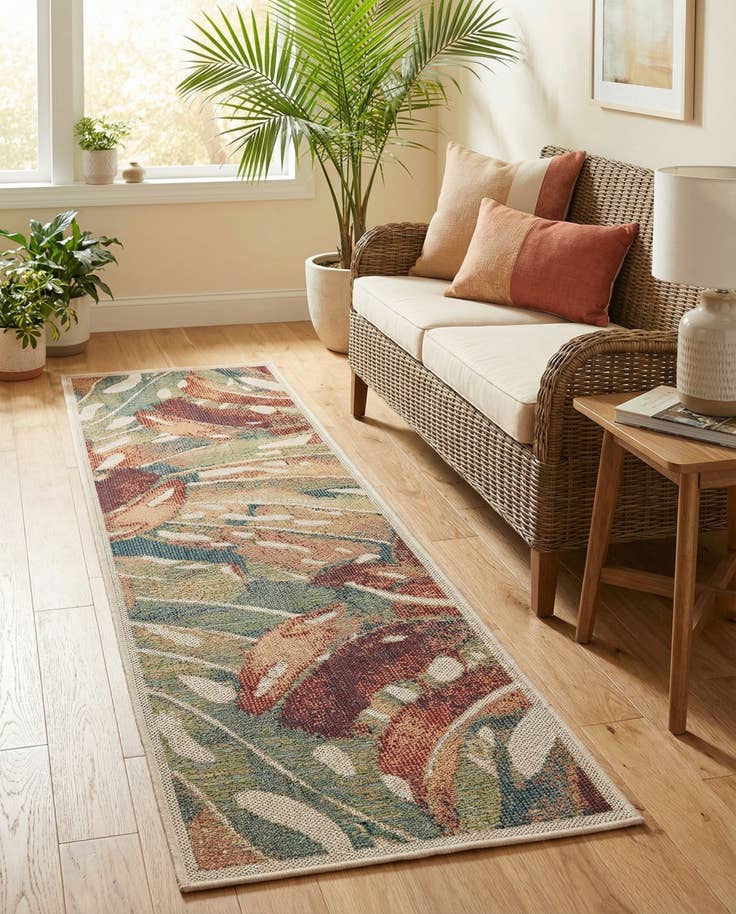 Detail image of 2' x 7' 10 Easy-Clean Baja Indoor / Outdoor Runner Rug