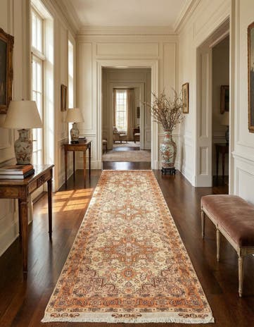 2' 9 x 10' 4 Tabriz Runner Rug